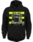 LOG TRUCK HOODIE - YELLOW & BLACK SMALL